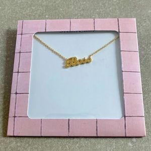 NWT Stella and Dot “Boss” necklace